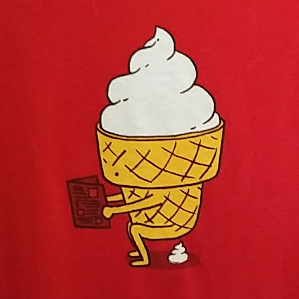 Threadless "Everyone Poops" short sleeved tee